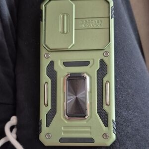 Samsung S25+ Discover Innovation Rugged Green Protective Phone Case